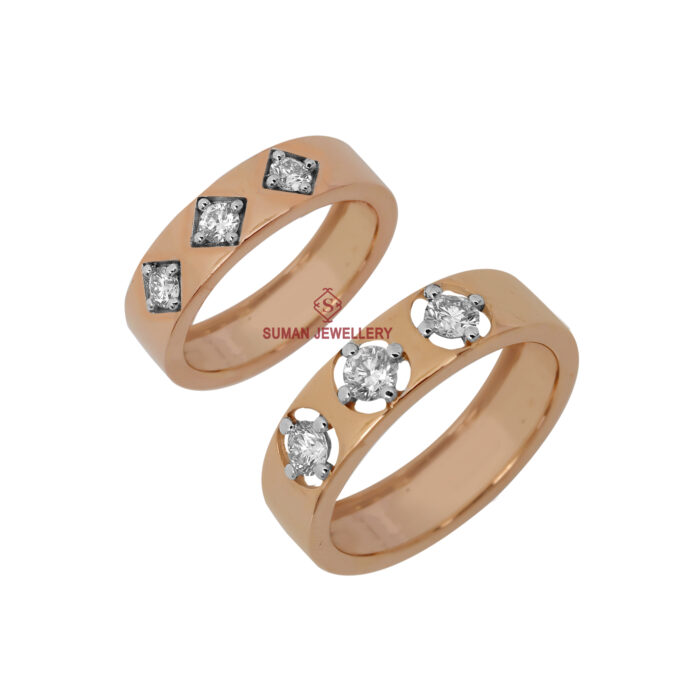 Couple Ring 7.24 gm + 5.61 gm