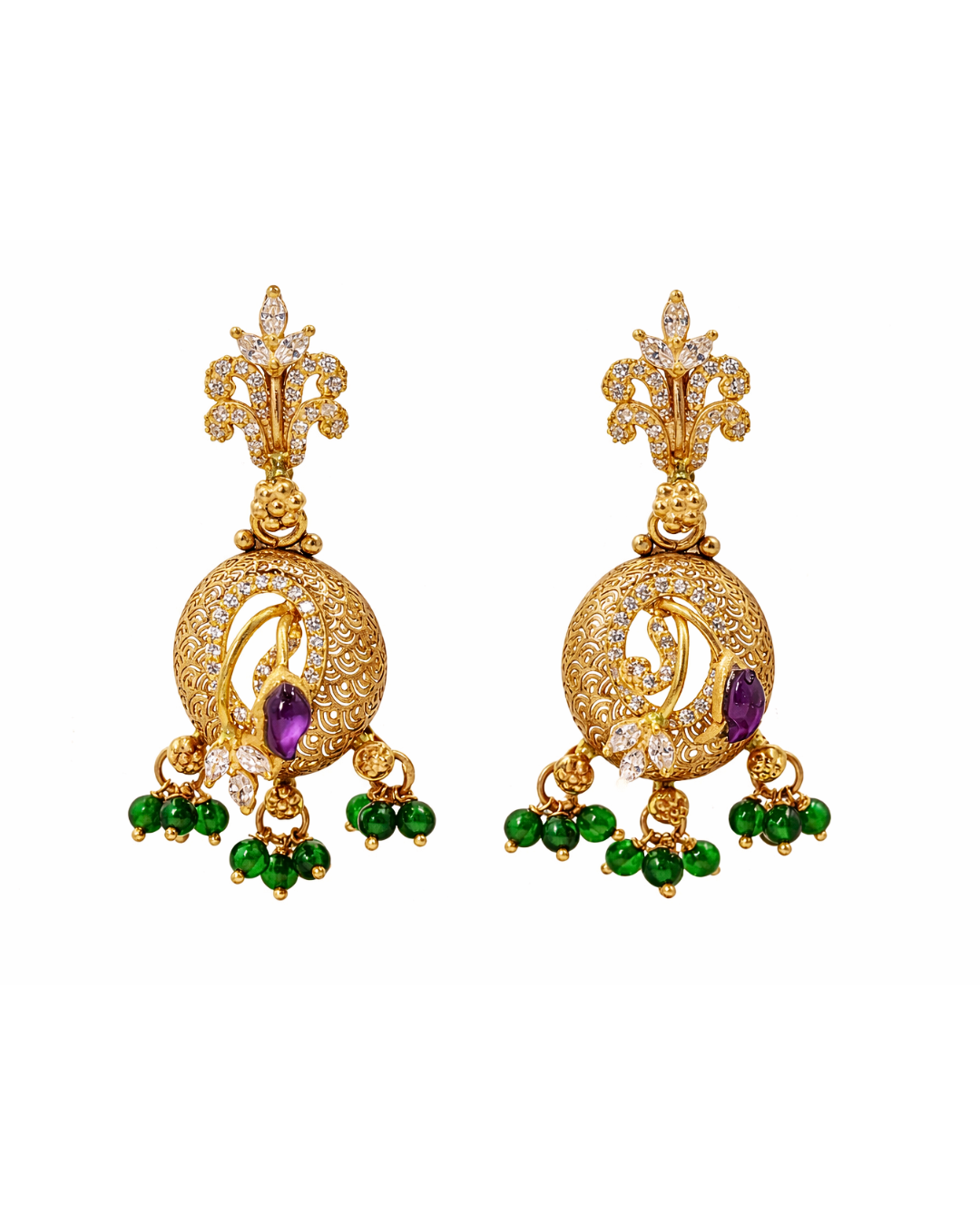 Gold earrings (11)