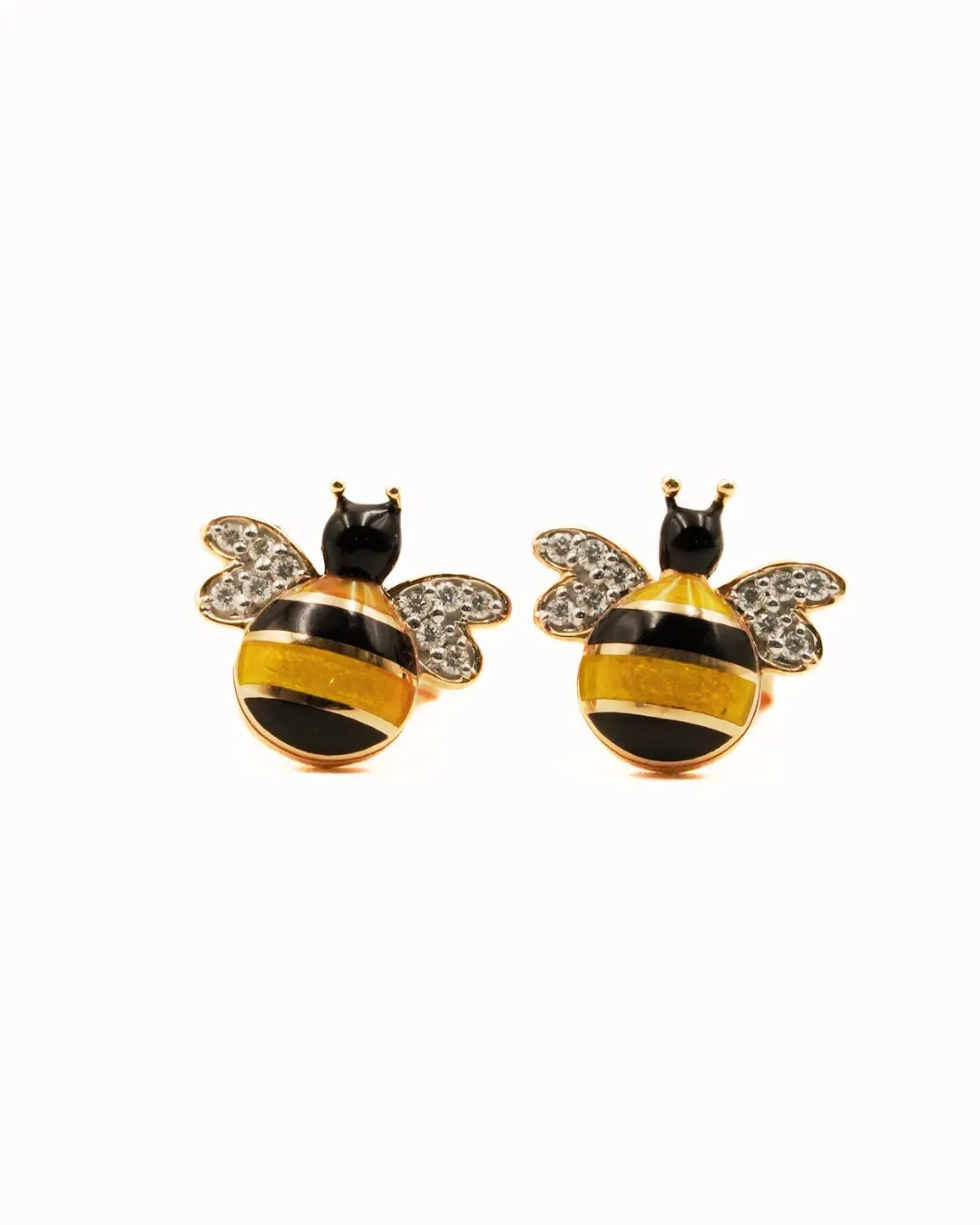 Bumblebee Diamond Pendant Set (1)
