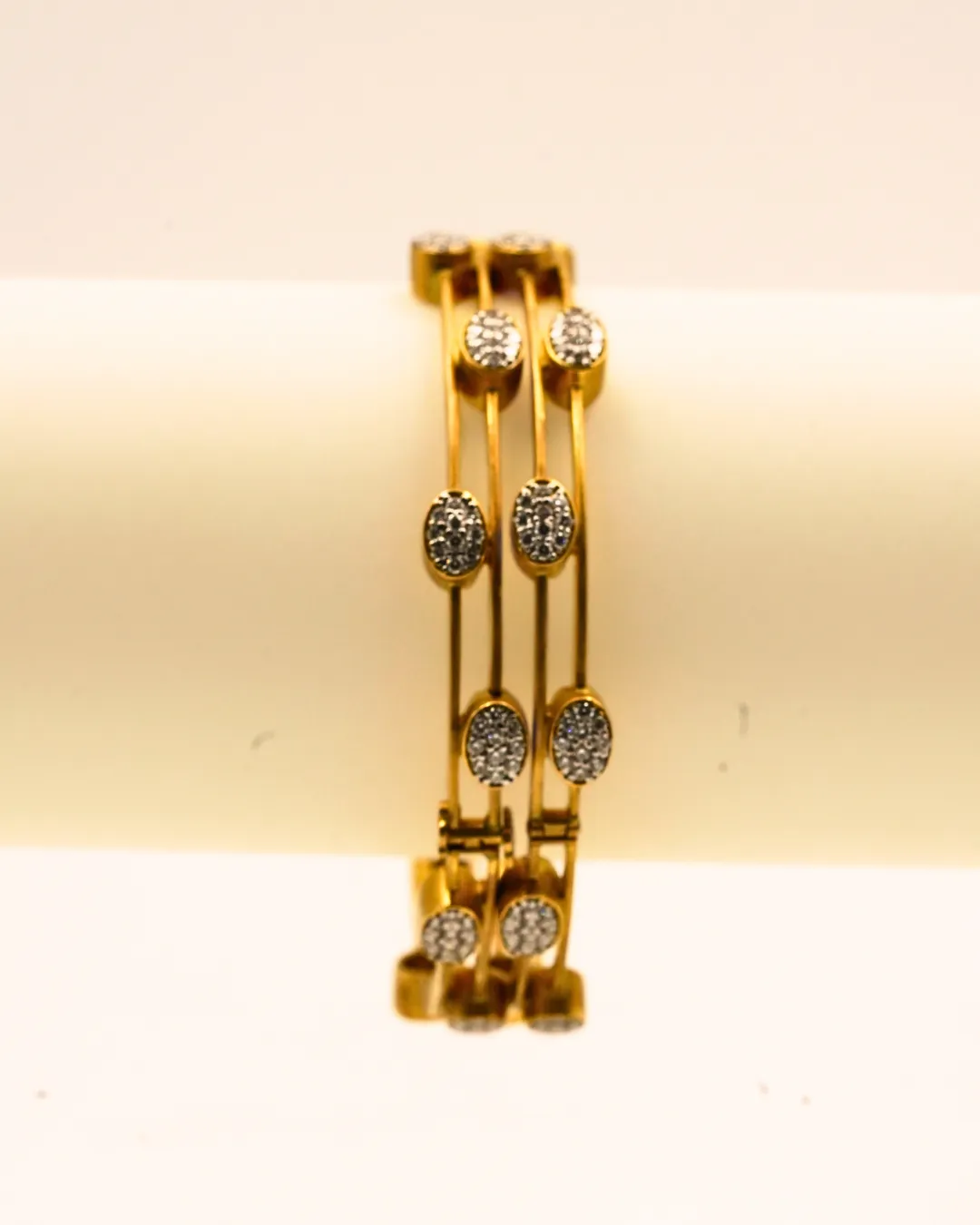 Diamond Oval Bangles (2)