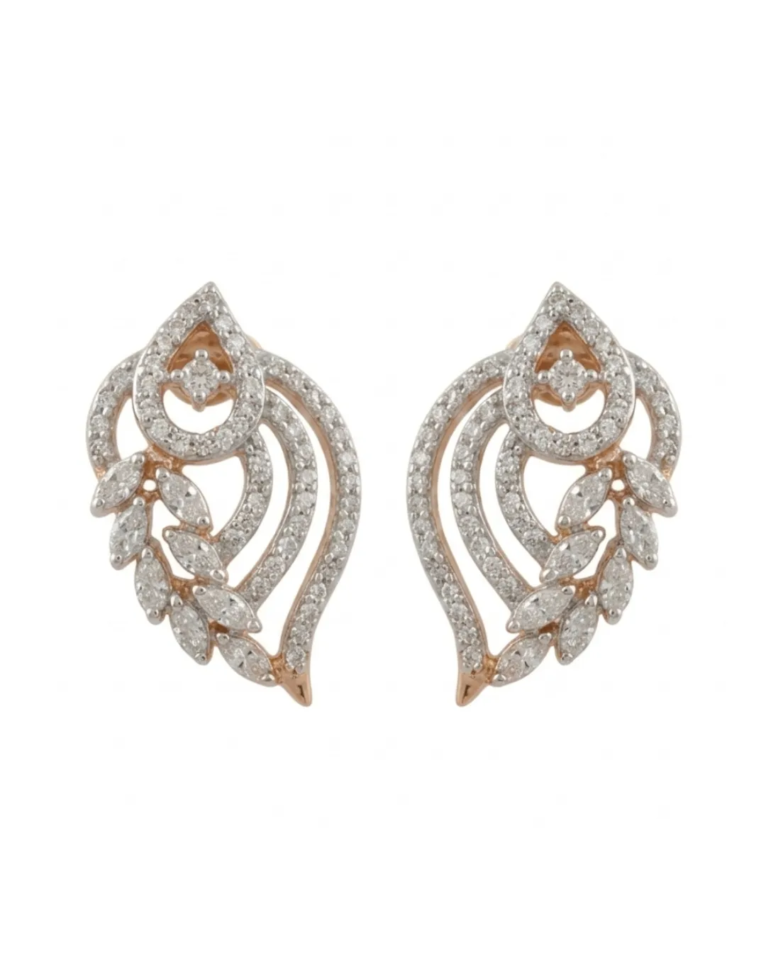 Diamond Wave Pendant Set (3)