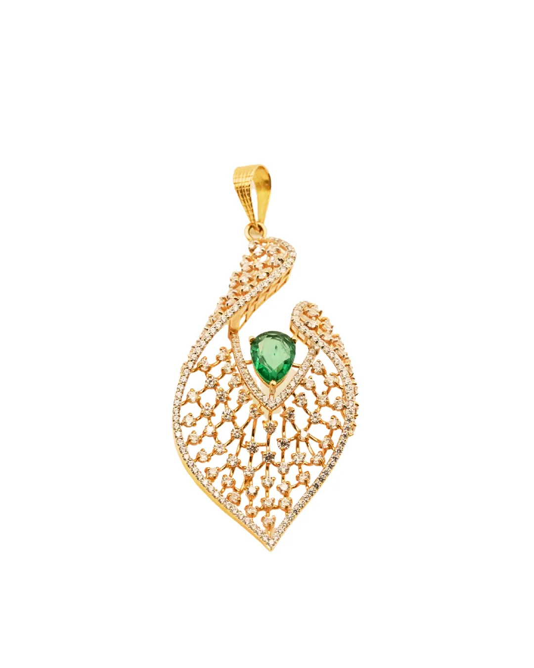 Emerald Zircon Pendant (2)