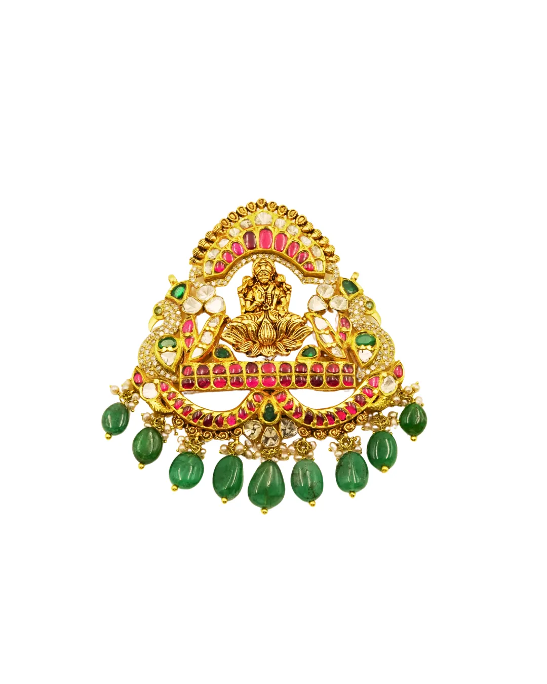 Kundan Lakshmi Pendant (2)
