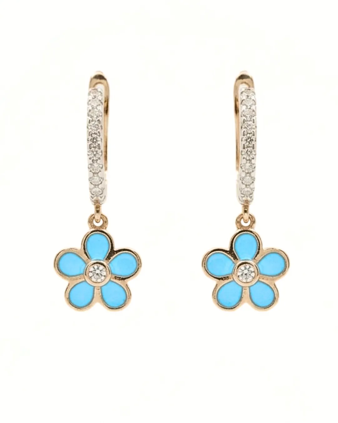 Mickey Mouse Flower Pendant Set (1)