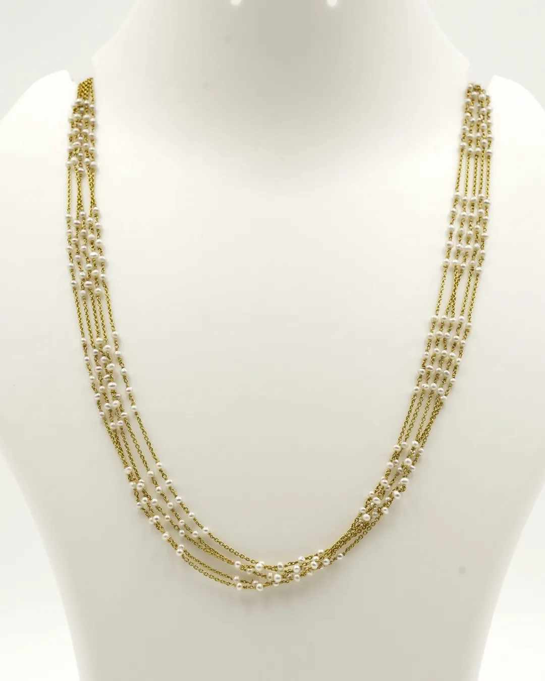 Multi Strand Seed Pearl Mala (1)