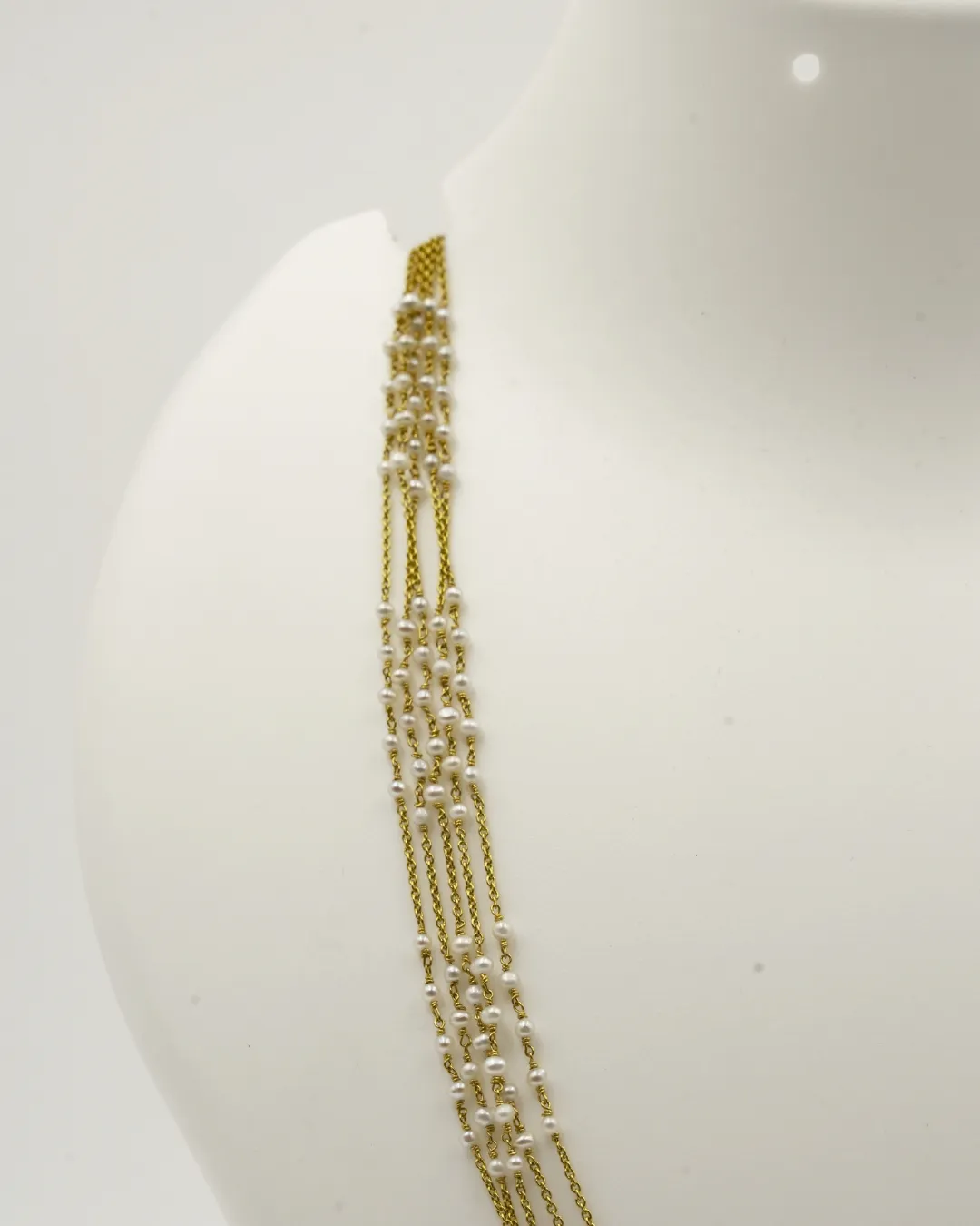Multi Strand Seed Pearl Mala (2)