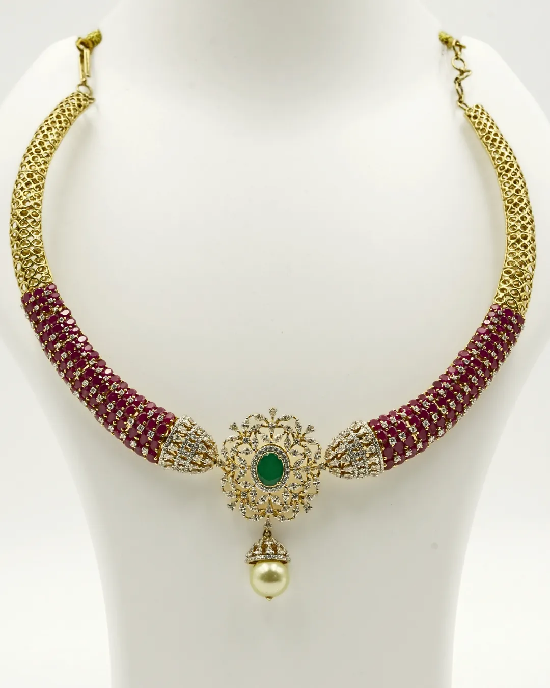 Ruby & Emerald Necklace (2)
